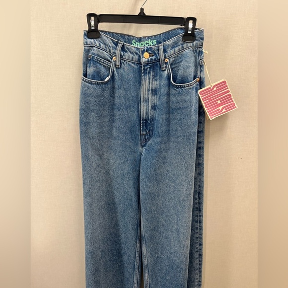 NWT Mother Denim SNACKS The Sugar Cone Skimp Wide Leg Jeans Mouthful 26 - Picture 6 of 10